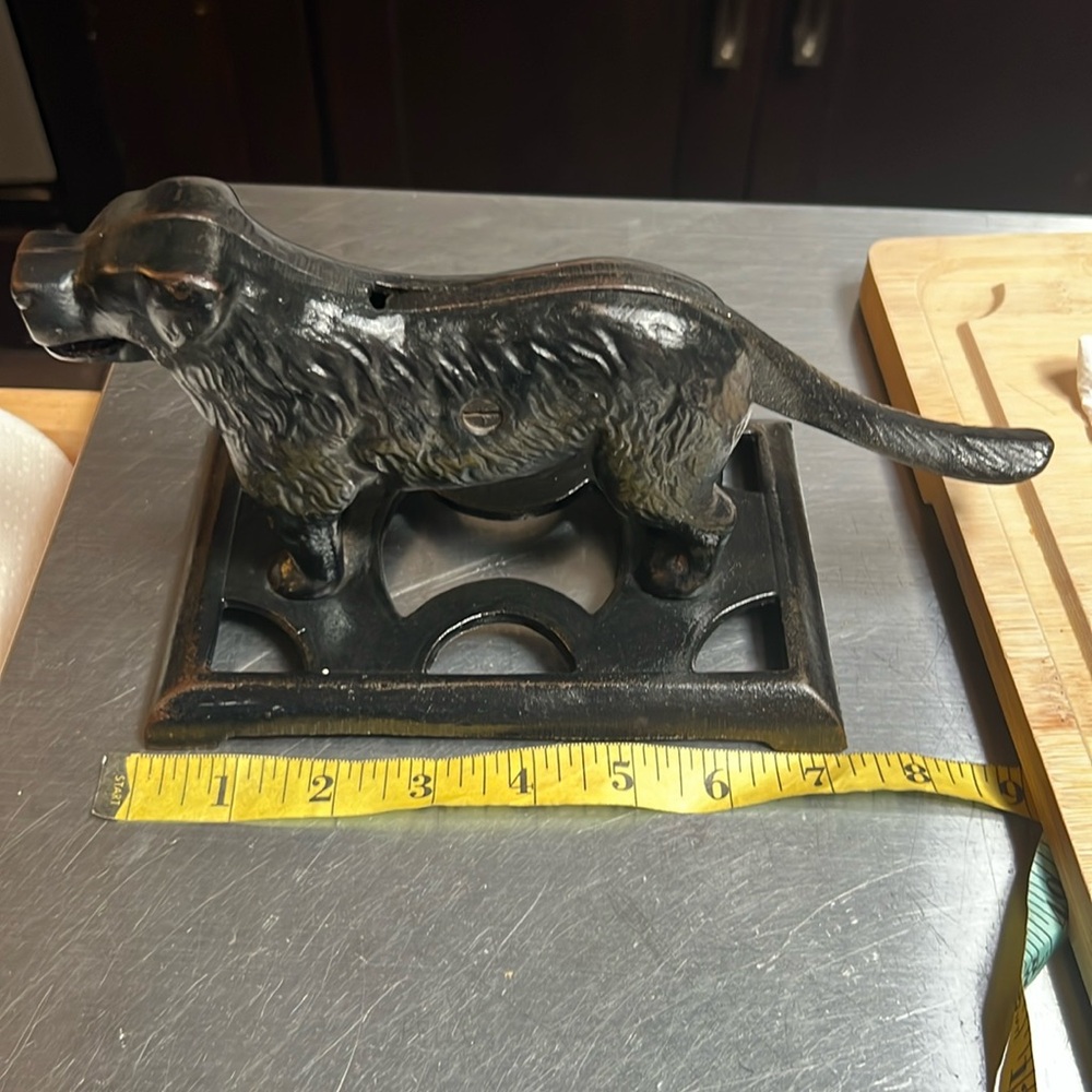 Vintage Newfoundland Dog Nutcracker